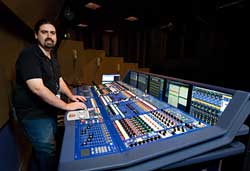 pierre dupree with mixing board