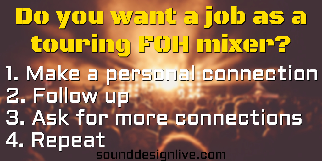 sound-design-live-touring-foh-sound-engineer-job-networking-twitter